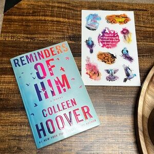 Colleen Hoover reminders of him